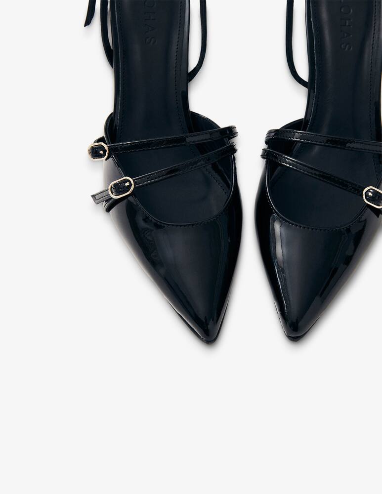 rinascente Alohas Joelle leather heels