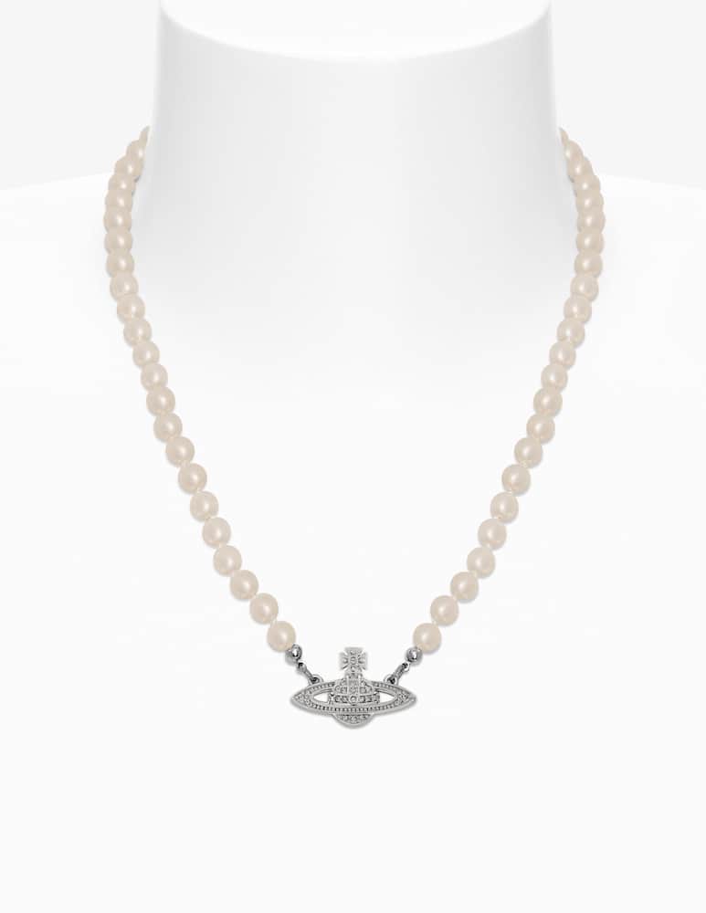 rinascente Vivienne Westwood Collana perle Mini Bas Relief