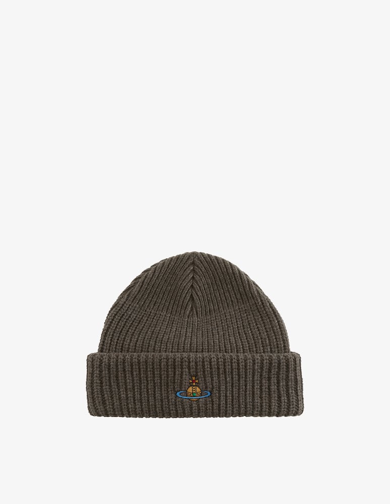 rinascente Vivienne Westwood Ribbed sporty beanie