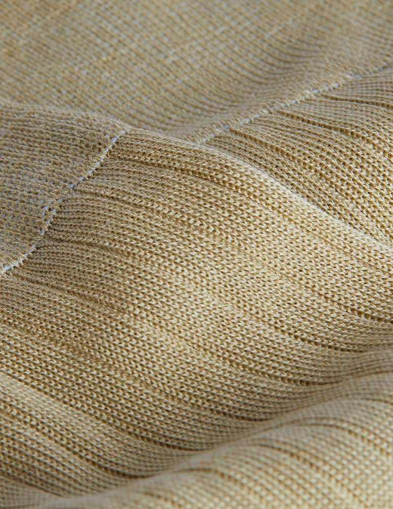 rinascente Sorley Rib knee high socks Filo Scozia cotton 