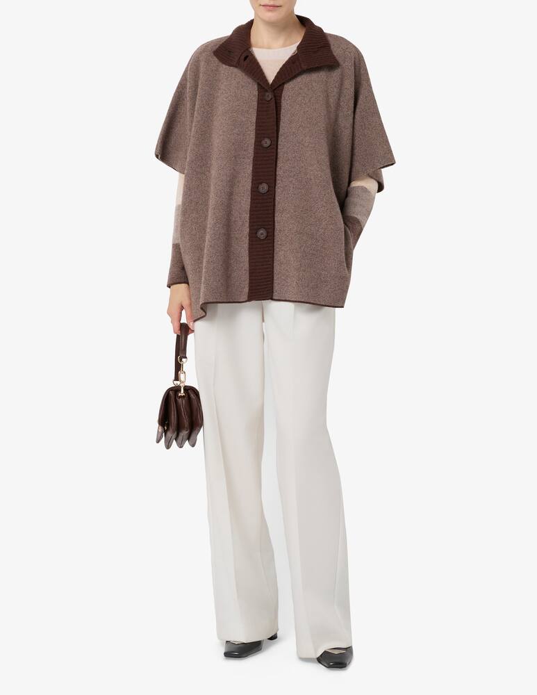 rinascente Elizabeth Ascot Wool blend cape