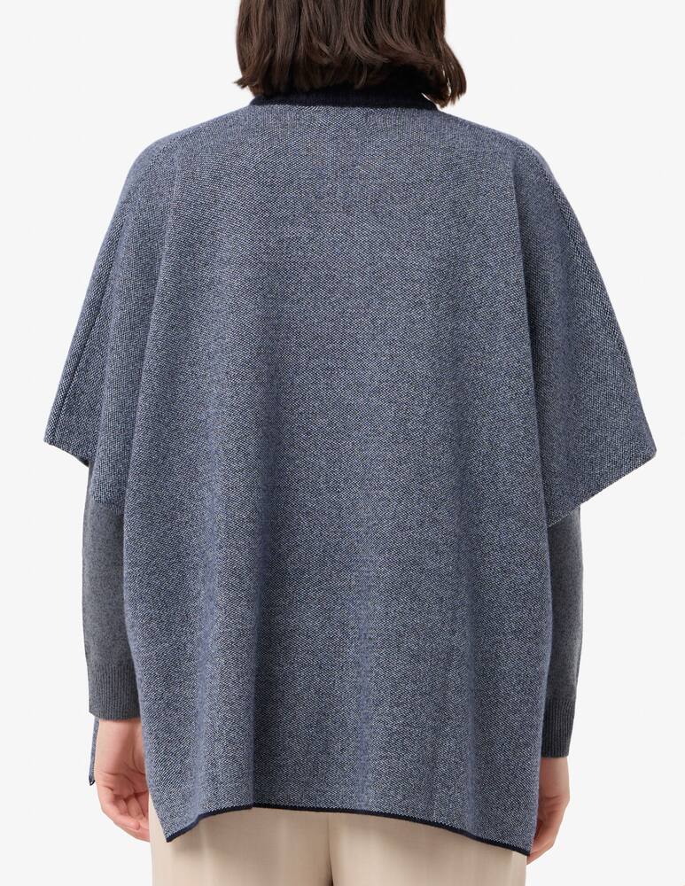 rinascente Elizabeth Ascot Wool and cashmere blend cape