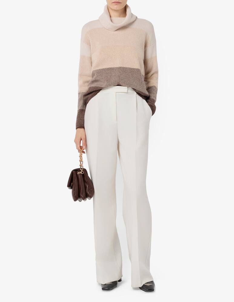 rinascente Elizabeth Ascot Anel striped rollneck jumper