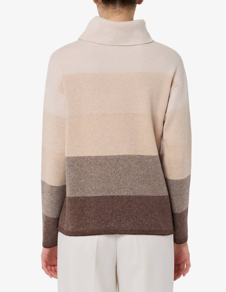 rinascente Elizabeth Ascot Anel striped rollneck jumper