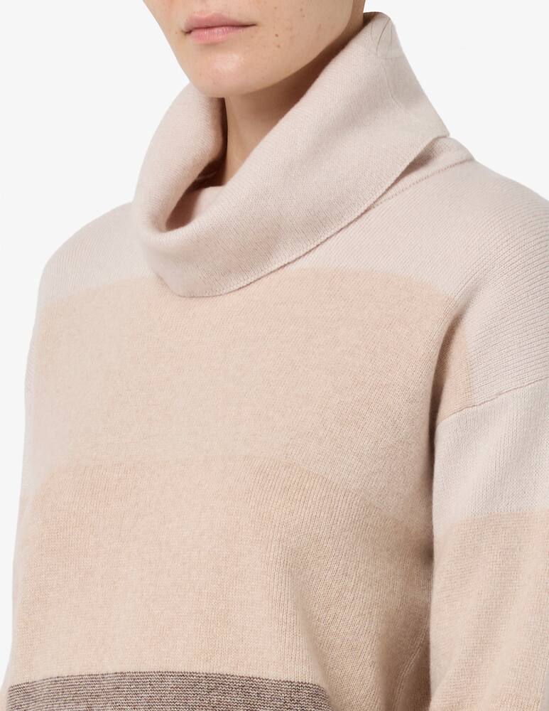 rinascente Elizabeth Ascot Anel striped rollneck jumper