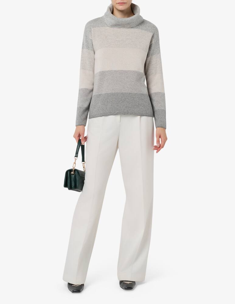 Elizabeth Ascot Anel turtleneck striped jumper - picture 2 Elizabeth Ascot Anel turtleneck striped jumper - picture 2