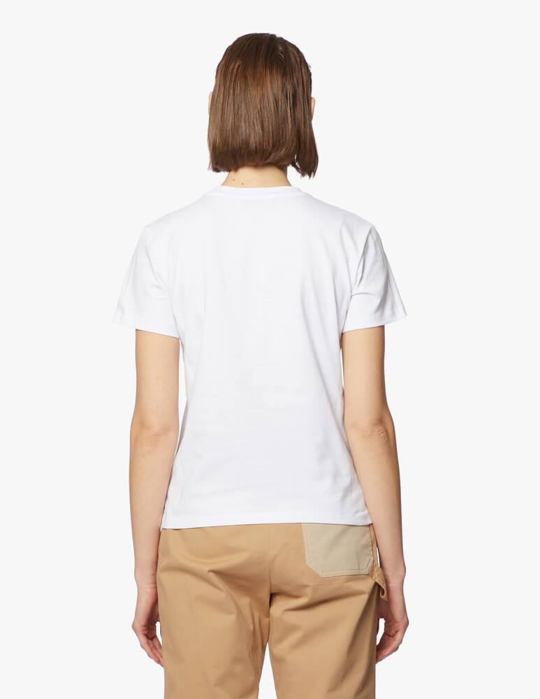 MSGM T-shirt con logo girocollo in cotone - immagine 2 MSGM T-shirt con logo girocollo in cotone - immagine 2