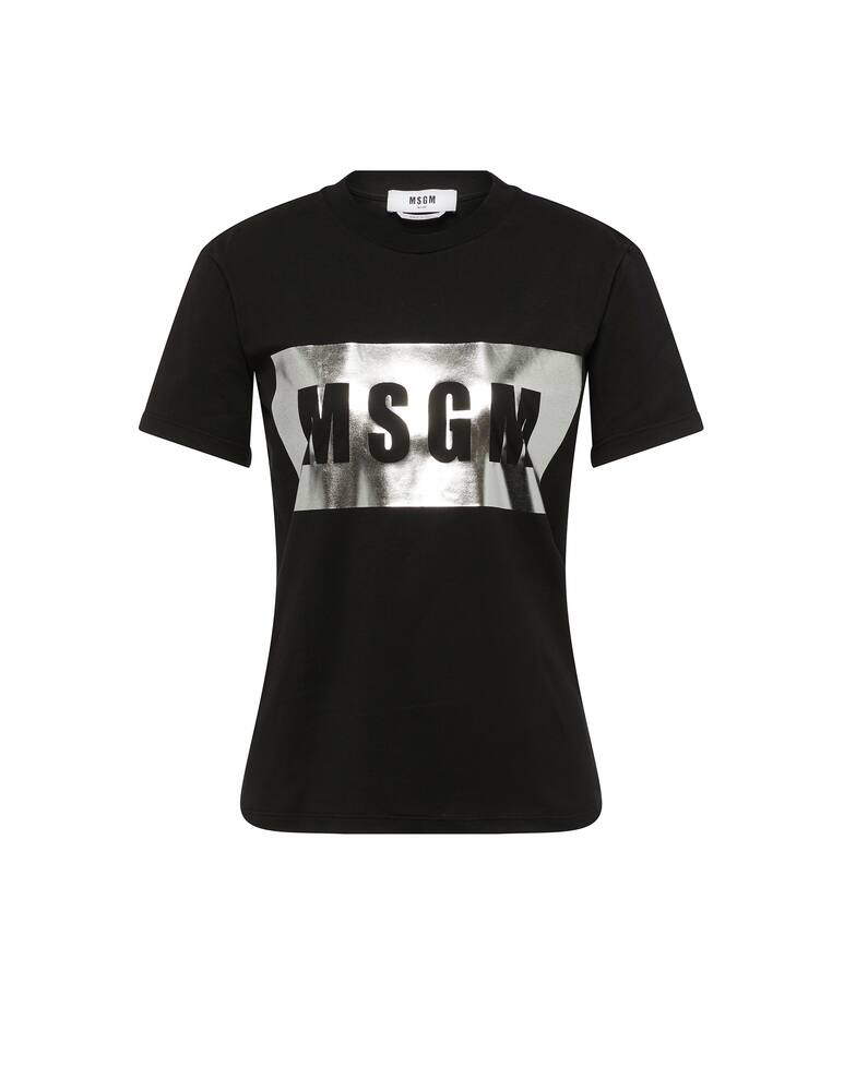 rinascente MSGM T-shirt in cotone con logo