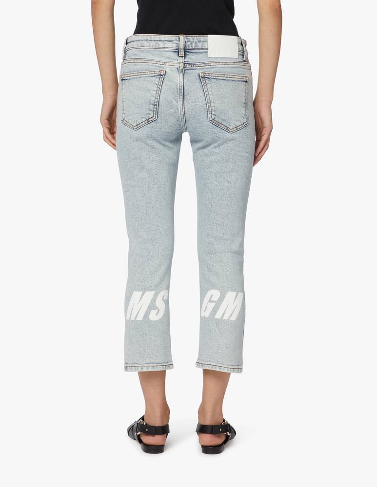 rinascente MSGM Straight jeans with logo