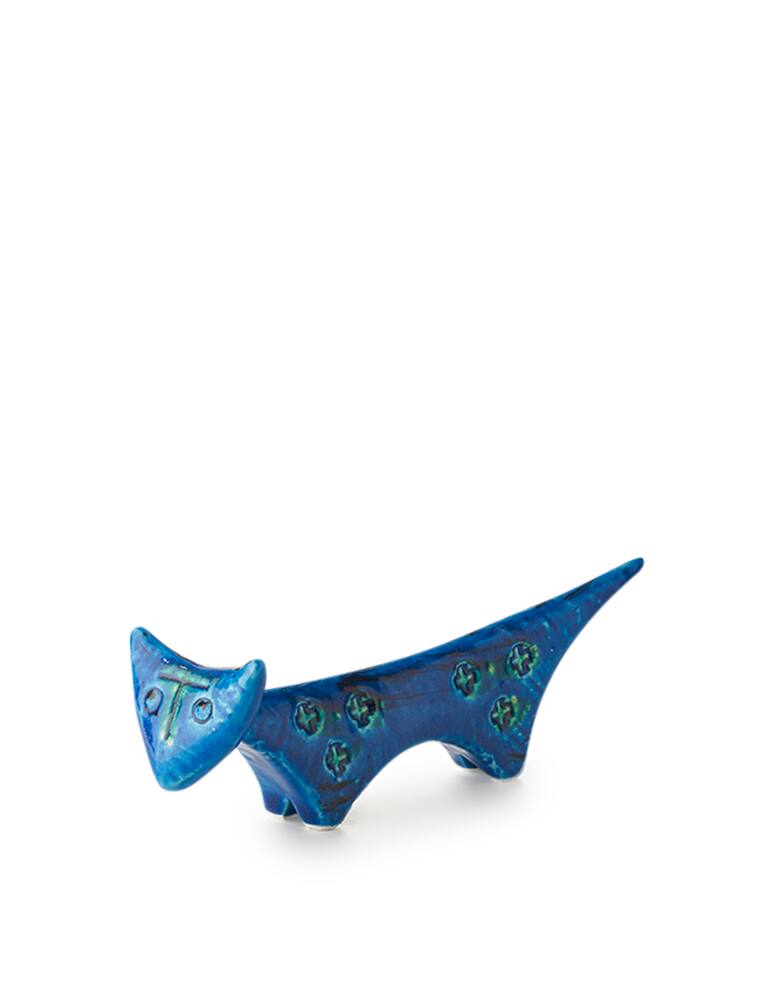 rinascente Bitossi Ceramiche Gatto in ceramica decorata - Blu