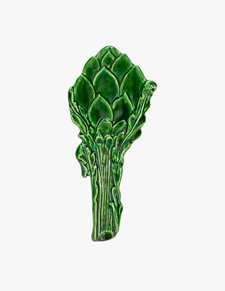 rinascente Bitossi Ceramiche L’Orto Artichoke Ladle Rest 25.5cm