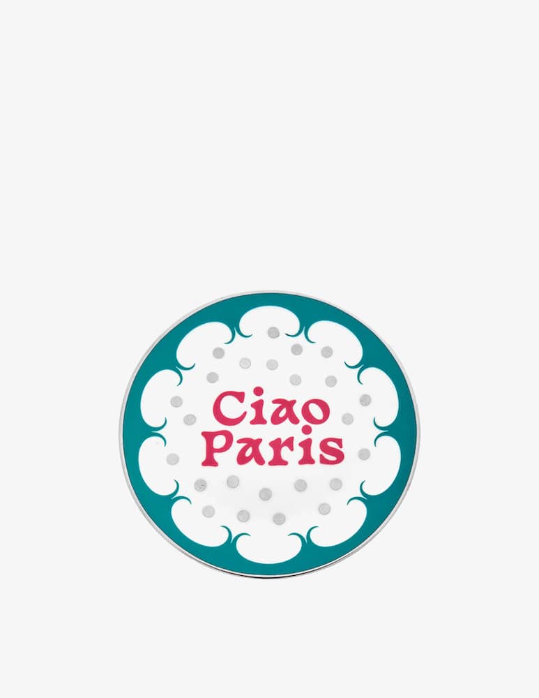 rinascente Bitossi Ceramiche Ciao Mondo Paris Saucer 15cm