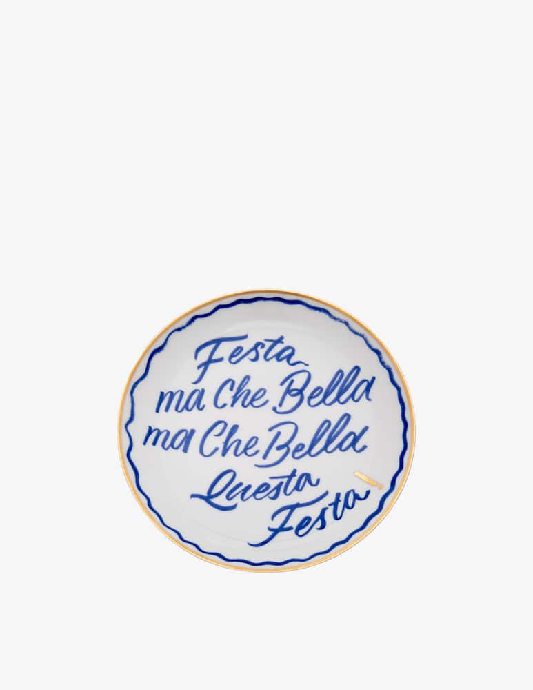 rinascente Bitossi Ceramiche The Club Piattino Festa 16,5cm