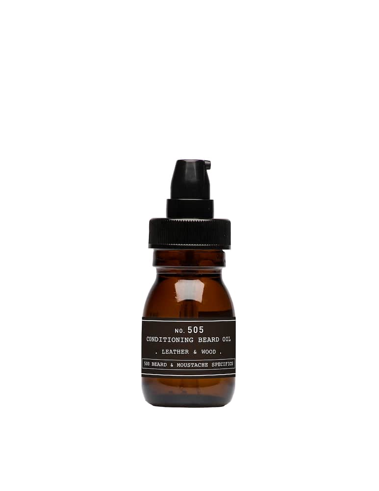 Depot No 505 Conditioning Beard Oil 30ml Leather & Wood - picture 1 Depot No 505 Conditioning Beard Oil 30ml Leather & Wood - picture 1