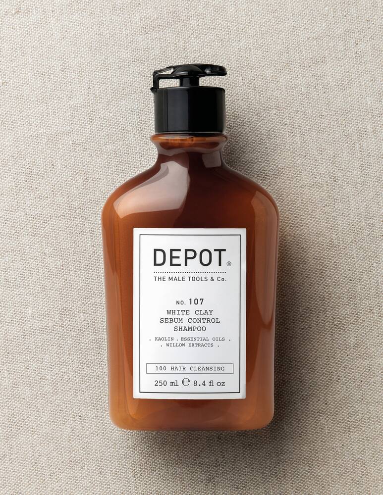 rinascente Depot No 107 White Clay Sebum Control Shampoo