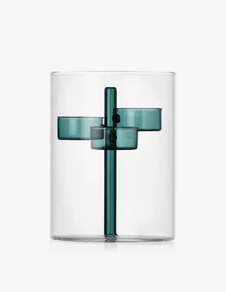 Ichendorf Iris Tealight 3 Cand. Petrol - immagine 1 Ichendorf Iris Tealight 3 Cand. Petrol - immagine 1