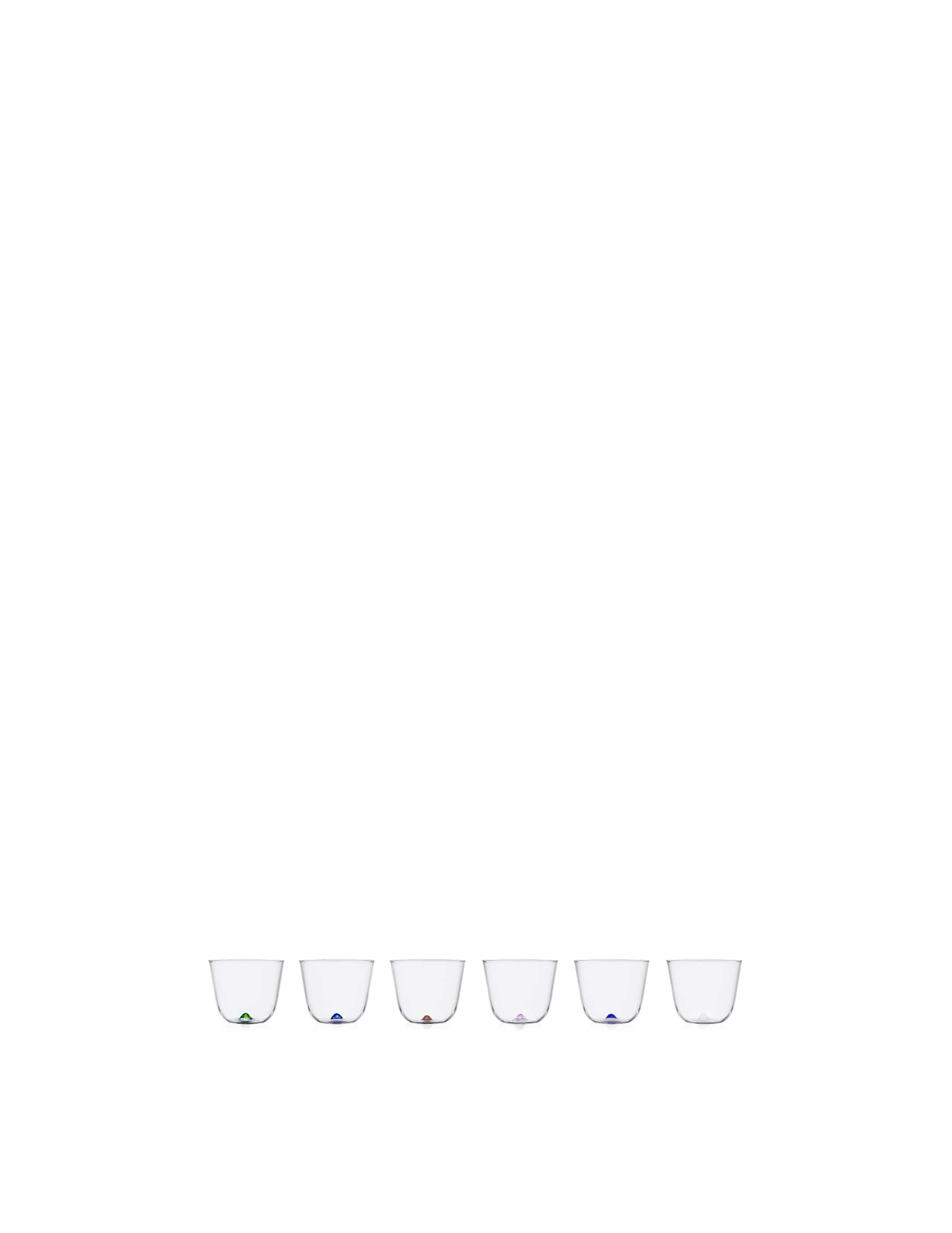 Shop Ichendorf Bambus Party Set of 6 Water Glasses on Rinascente
