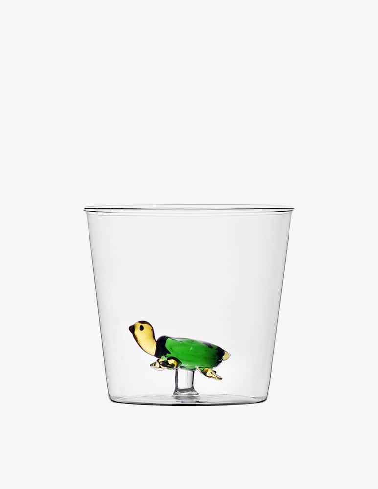 Ichendorf Bicchiere Animal farm tartaruga verde - immagine 1 Ichendorf Bicchiere Animal farm tartaruga verde - immagine 1