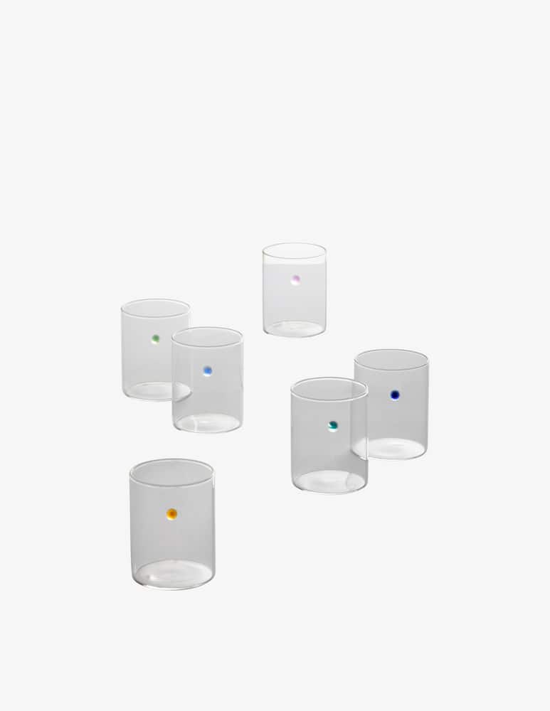 rinascente Ichendorf Soleils Set 6 Bicchieri Acqua - Trasparente