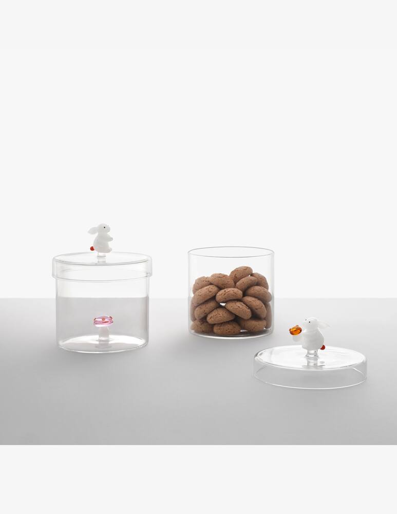 rinascente Ichendorf Alice Box Pink Mushroom&White Rabbit - Multi