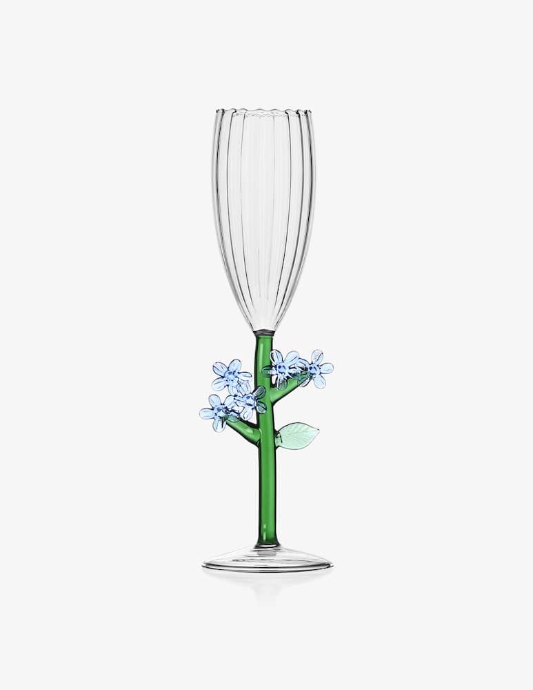 rinascente Ichendorf Botanica Flute Ottico Fiore Azzurro