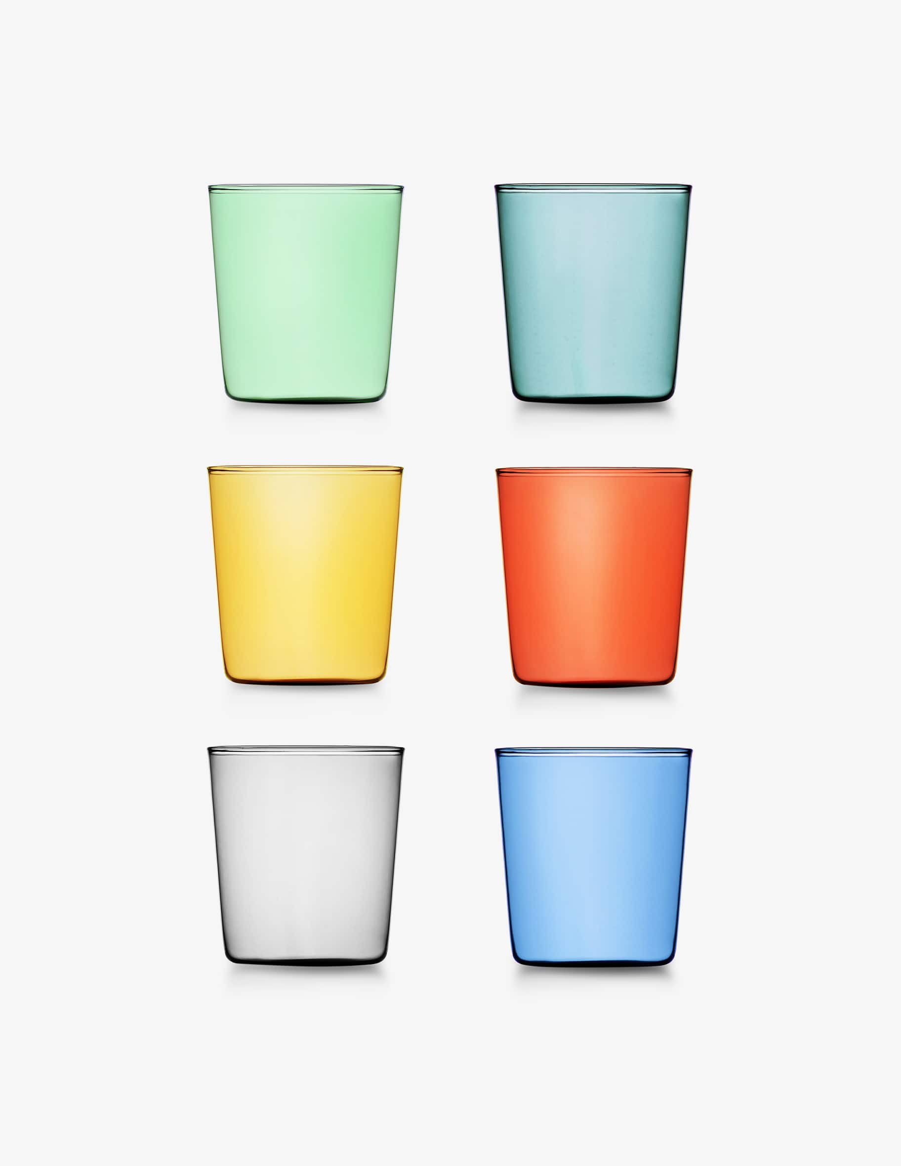Ichendorf Milano Set 2 Tumbler Albero in Vetro Borosilicato Rosa - Le Gioie
