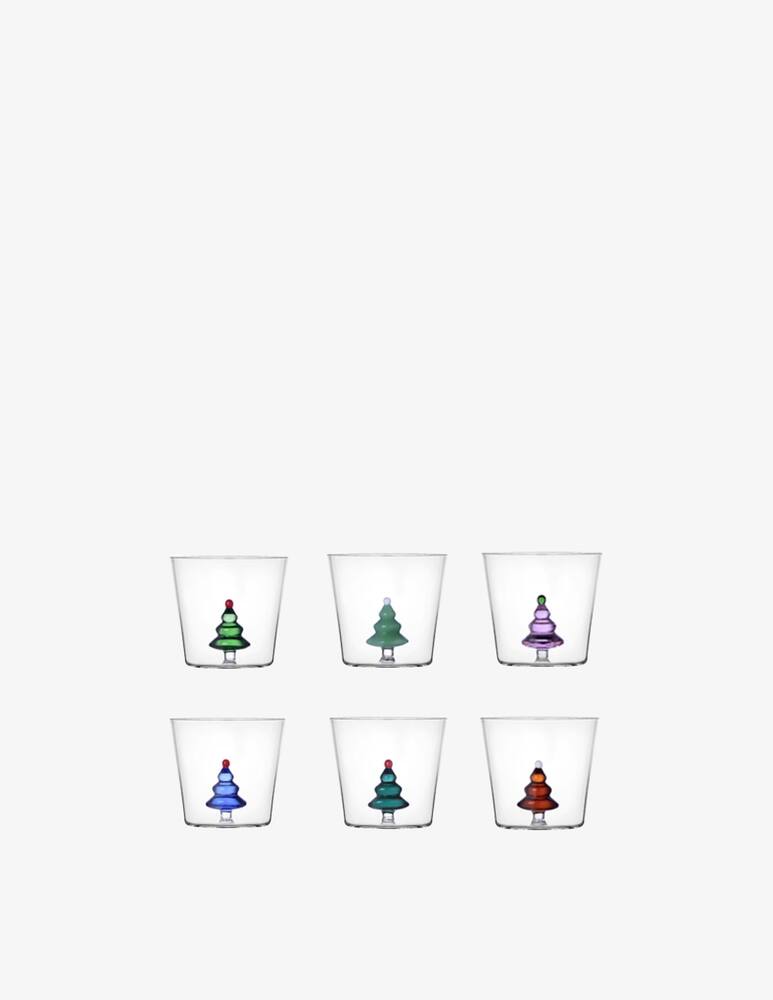 rinascente Ichendorf White Bear&Wish Tree Set 6 Tumbler Wish Tree