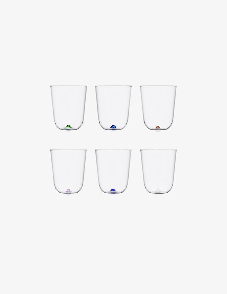 rinascente Ichendorf Bambus Party Bicchieri Bibita Assortiti Set 6 pz