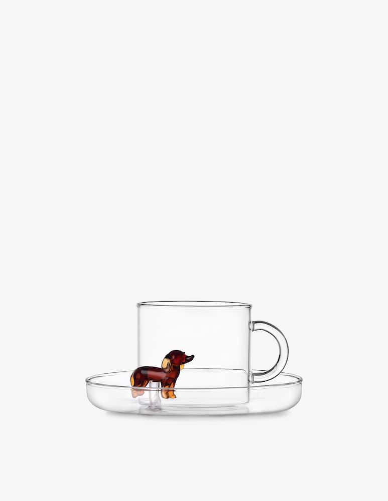 rinascente Ichendorf Dogs Tazza The Con Piattino Bassotto