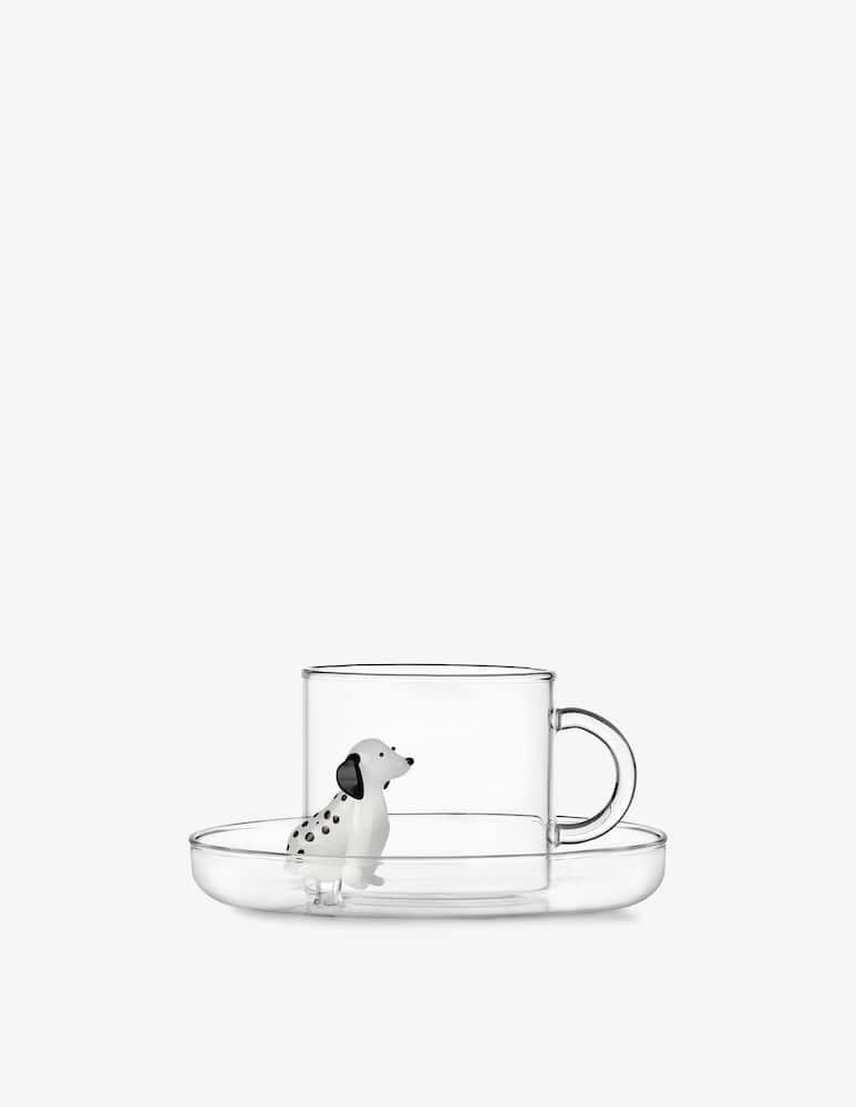 Ichendorf Tea Cup Dogs W/Saucer Dalmata - picture 1 Ichendorf Tea Cup Dogs W/Saucer Dalmata - picture 1