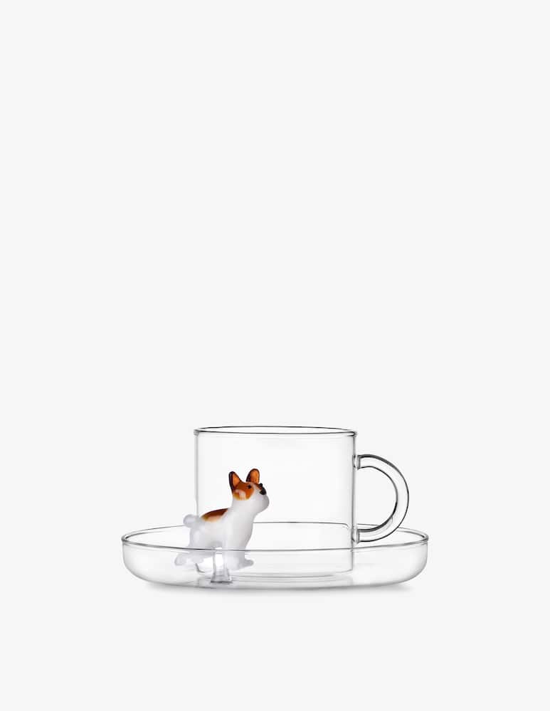 Ichendorf Tazza Dogs The Con Piattino French Bulldog - immagine 1 Ichendorf Tazza Dogs The Con Piattino French Bulldog - immagine 1