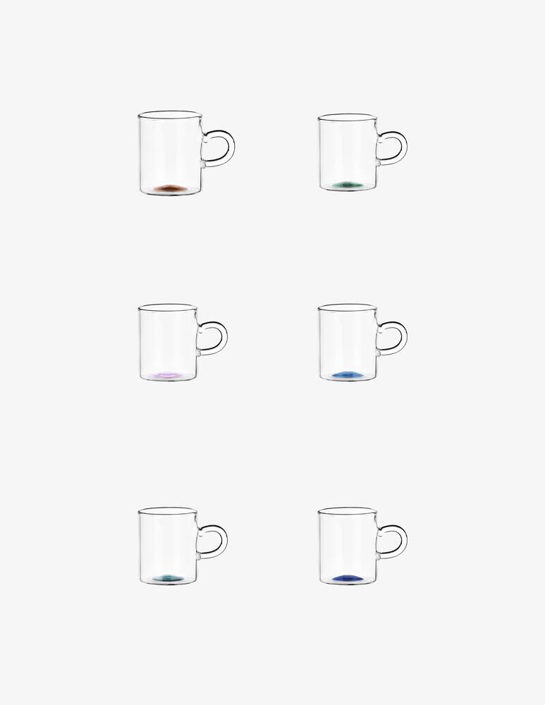 rinascente Ichendorf Macchia Tazza Caffe Set 6pz