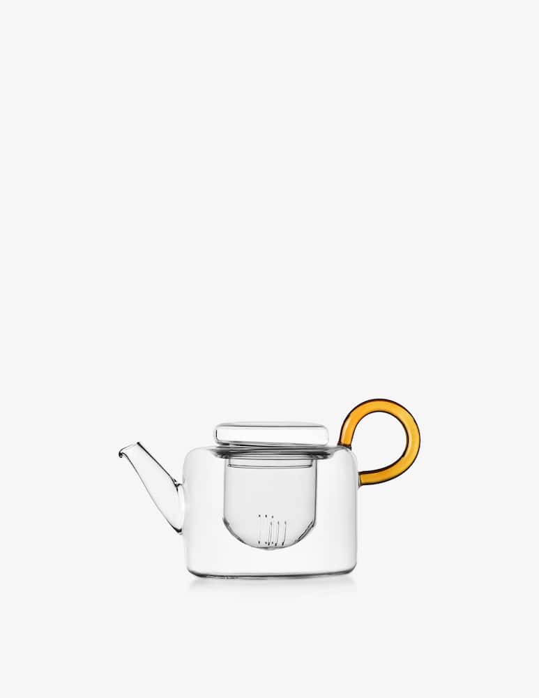 rinascente Ichendorf Macchia  Teiera Con Filtro Piccola Con Manico Ambra
