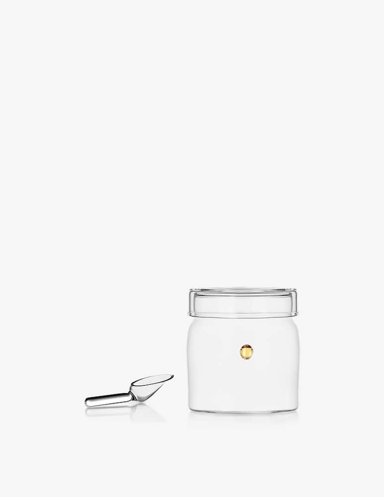 rinascente Ichendorf Piuma Zuccheriera Con Punto Ambra E  Cucchiaio