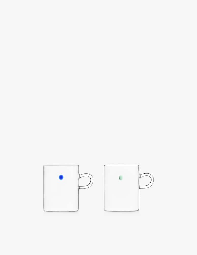 rinascente Ichendorf Soleils Mug Blu E Verde Set 2pz