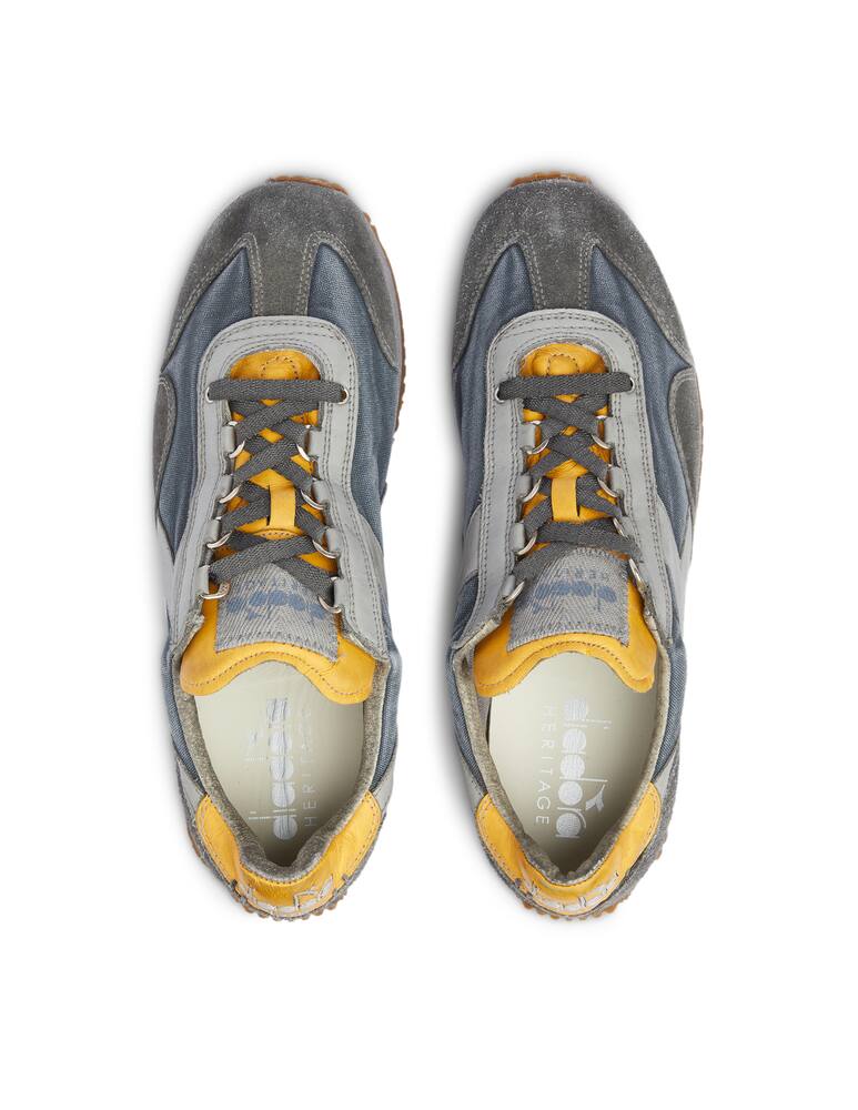 rinascente Diadora Sneakers equipe h dirty stone wash evo - blu