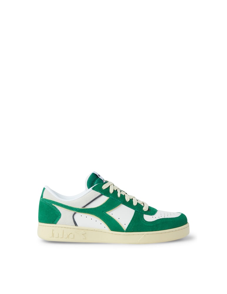 Diadora Sneakers magic basket low suede leather - verde - immagine 1 Diadora Sneakers magic basket low suede leather - verde - immagine 1