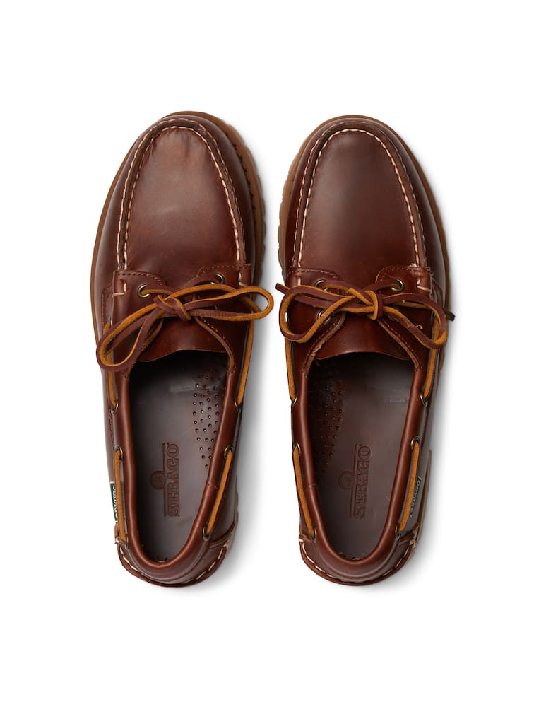 Sebago Ranger waxy leather loafers - picture 4