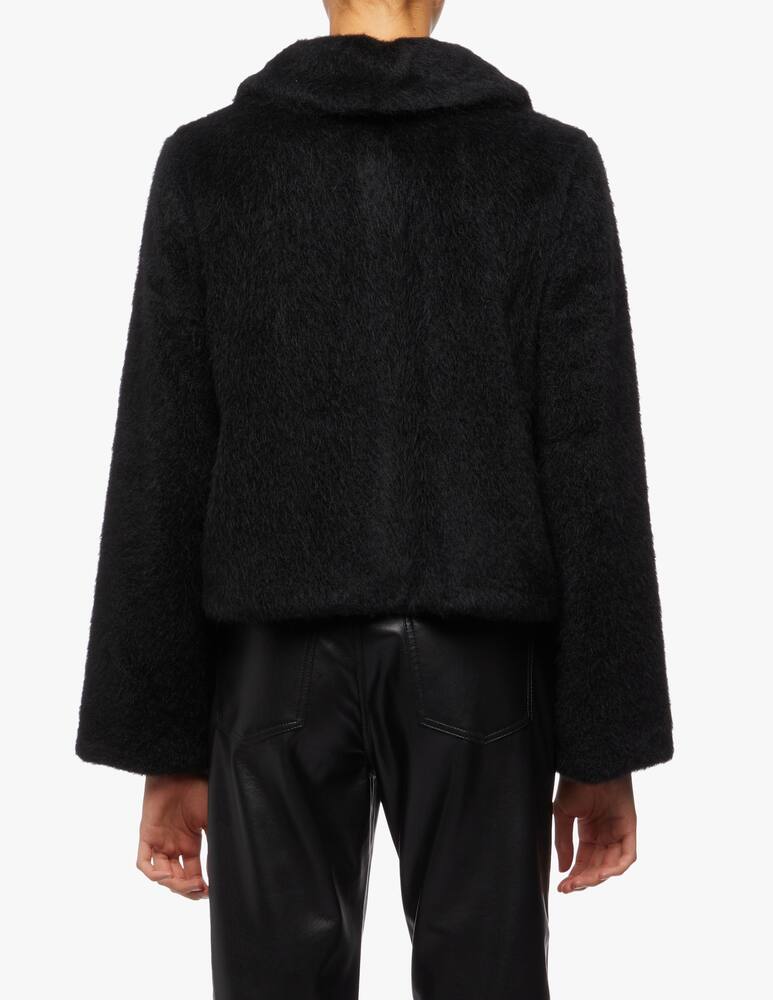 rinascente iBlues Nomina short jacket made from fur-effect jersey