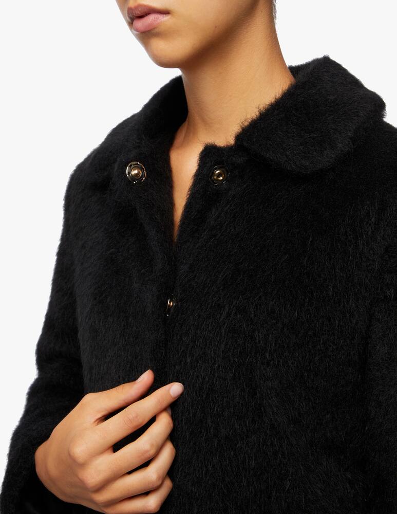 rinascente iBlues Nomina short jacket made from fur-effect jersey