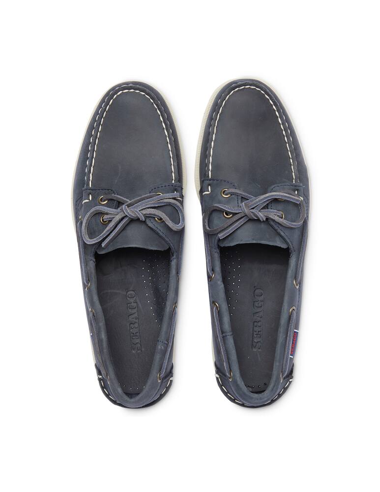 Sebago Portland crazy horse greased leather - blue - picture 3 Sebago Portland crazy horse greased leather - blue - picture 3