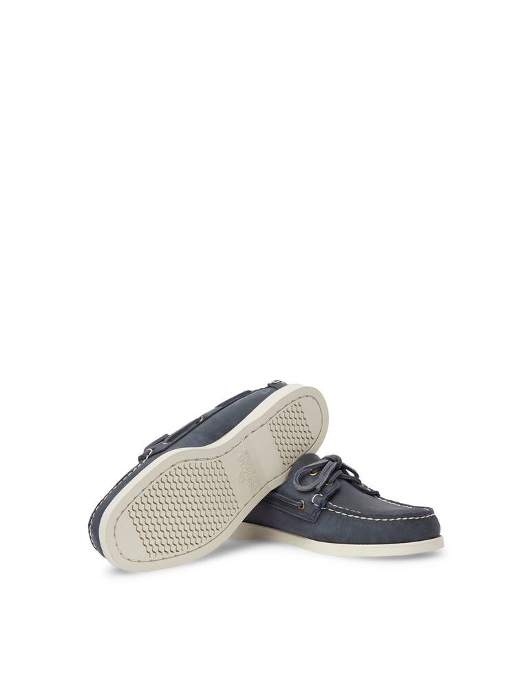 Sebago Portland crazy horse greased leather - blue - picture 5 Sebago Portland crazy horse greased leather - blue - picture 5