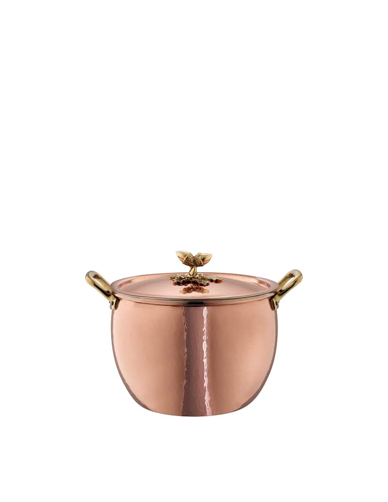 Ruffoni Historia Decor Pentola 24cm con cop. - Rame - immagine 1 Ruffoni Historia Decor Pentola 24cm con cop. - Rame - immagine 1