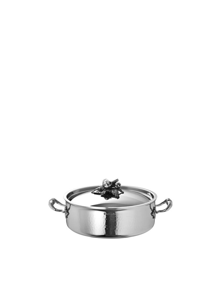 Ruffoni Opus Prima Casseruola Bassa/Brasiera 26Cm Pomolo Arg. Dec. - immagine 1 Ruffoni Opus Prima Casseruola Bassa/Brasiera 26Cm Pomolo Arg. Dec. - immagine 1