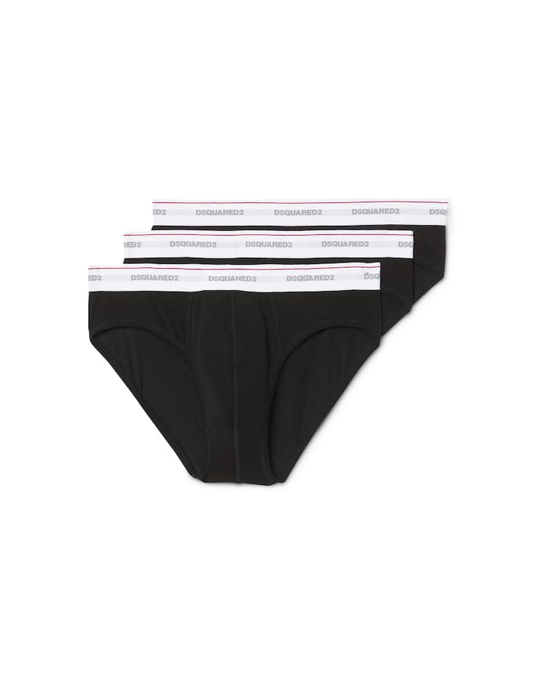 Dsquared2 3 pack slip con logo - immagine 1 Dsquared2 3 pack slip con logo - immagine 1
