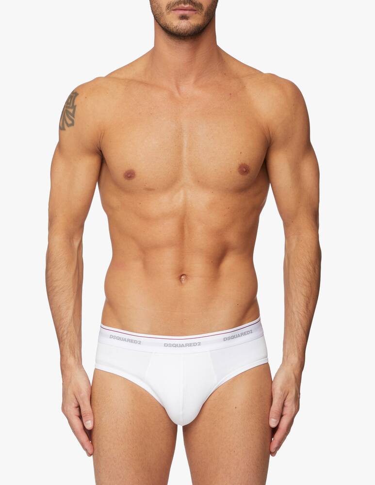 rinascente Dsquared2 3 pack slip con logo 