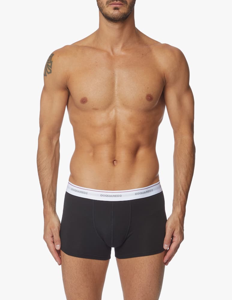 Dsquared2 3 pack boxer parigamba con logo - immagine 2 Dsquared2 3 pack boxer parigamba con logo - immagine 2