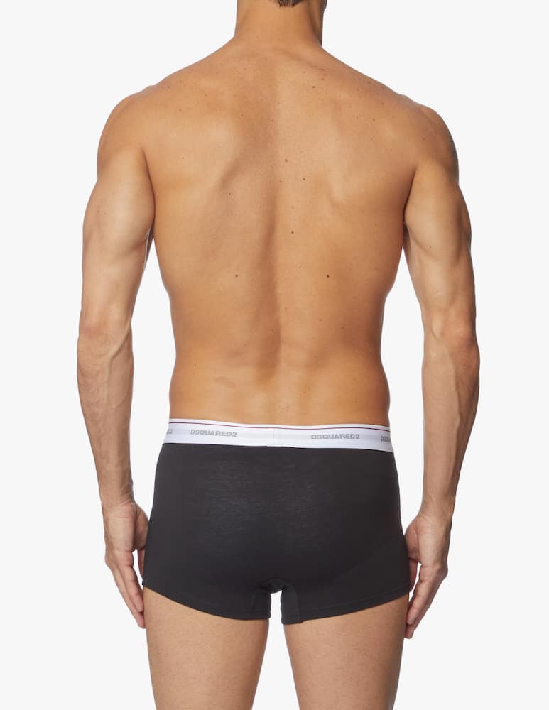 Dsquared2 3 pack boxer parigamba con logo - immagine 3 Dsquared2 3 pack boxer parigamba con logo - immagine 3