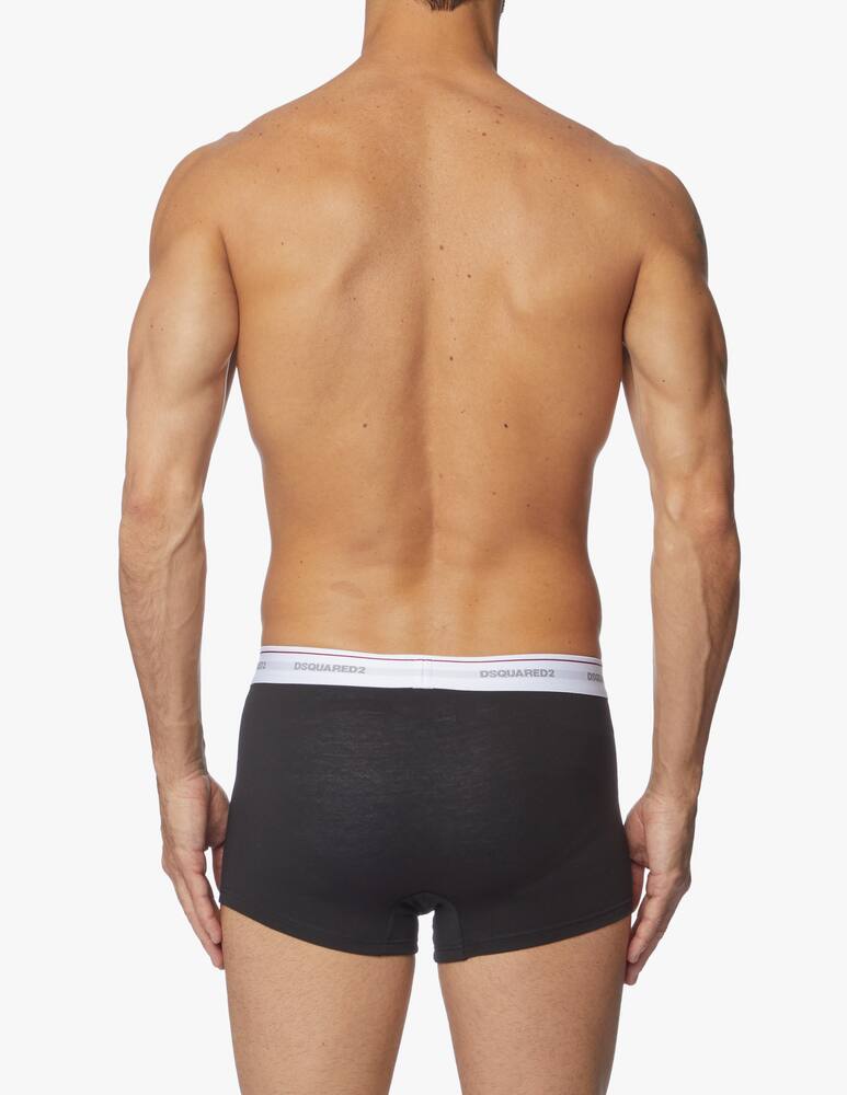 rinascente Dsquared2 3 pack boxer parigamba con logo 