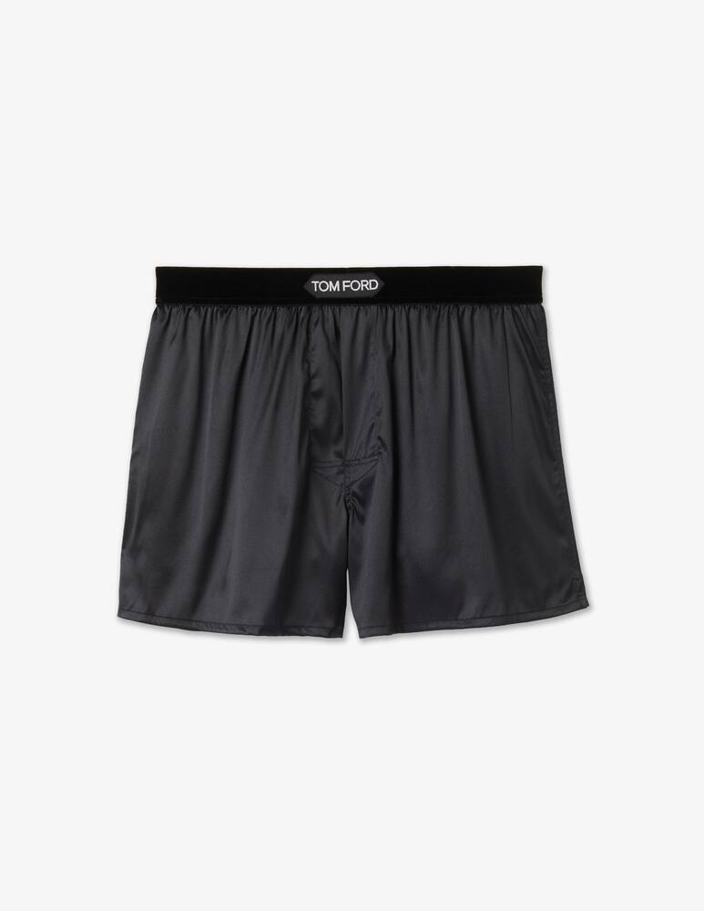 rinascente Tom Ford Boxer in seta - Nero